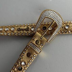 Kippys Gold and Silver Embellished Belt